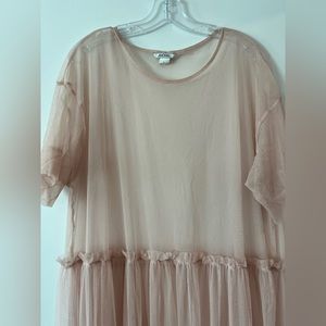 MONKI blush overdress